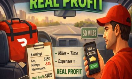 How dashers track real profits