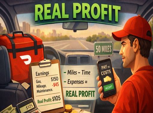 How dashers track real profits